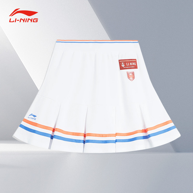 Lining/李宁正品新款儿童运动潮流系列休闲百搭透气裤裙YSKT106
