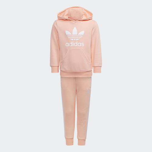 Adidas/阿迪达斯正品三叶草休闲小童时尚潮流运动外套 H25255
