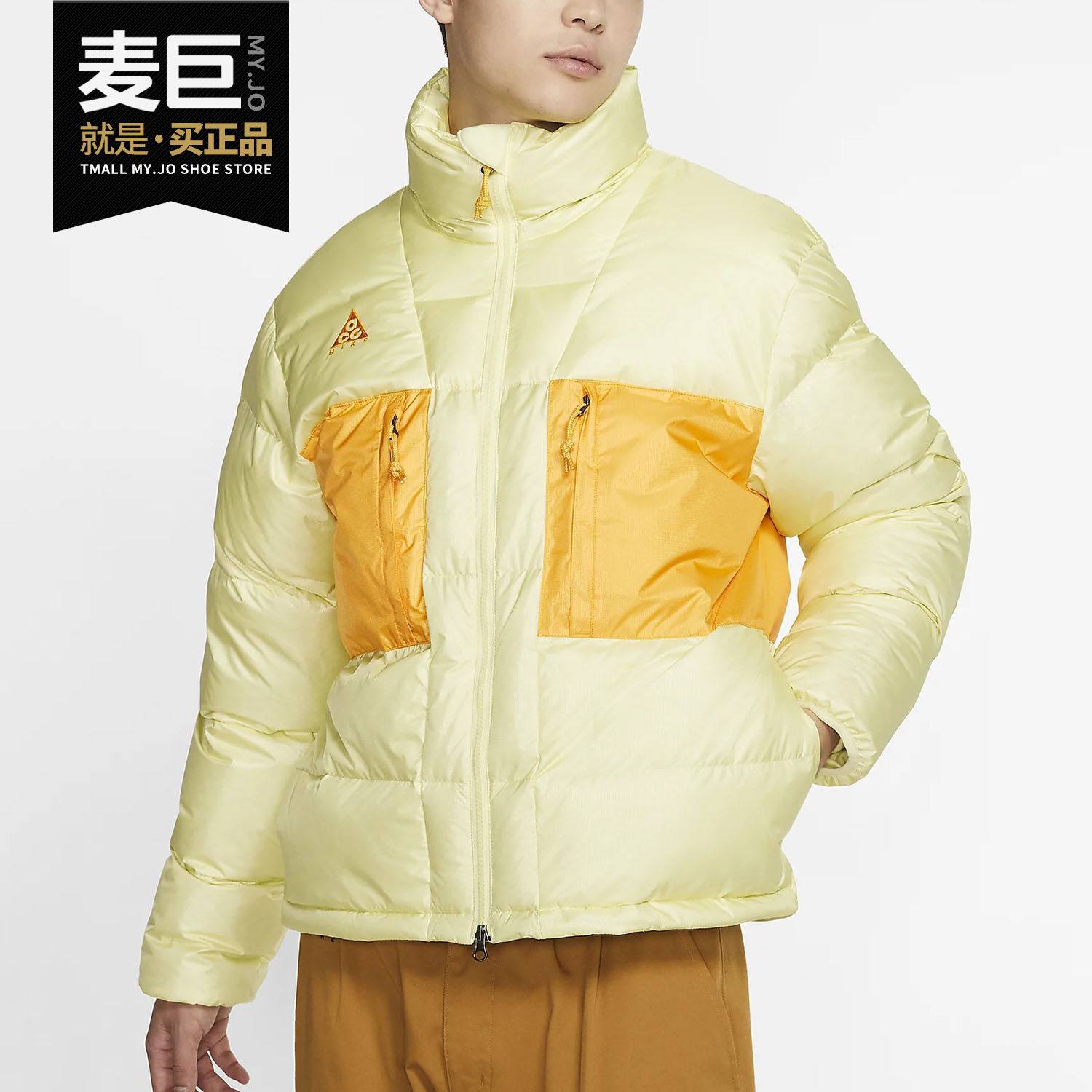 Nike/耐克正品当季新款ACG男子户外运动休闲保暖短款羽绒服CD7661