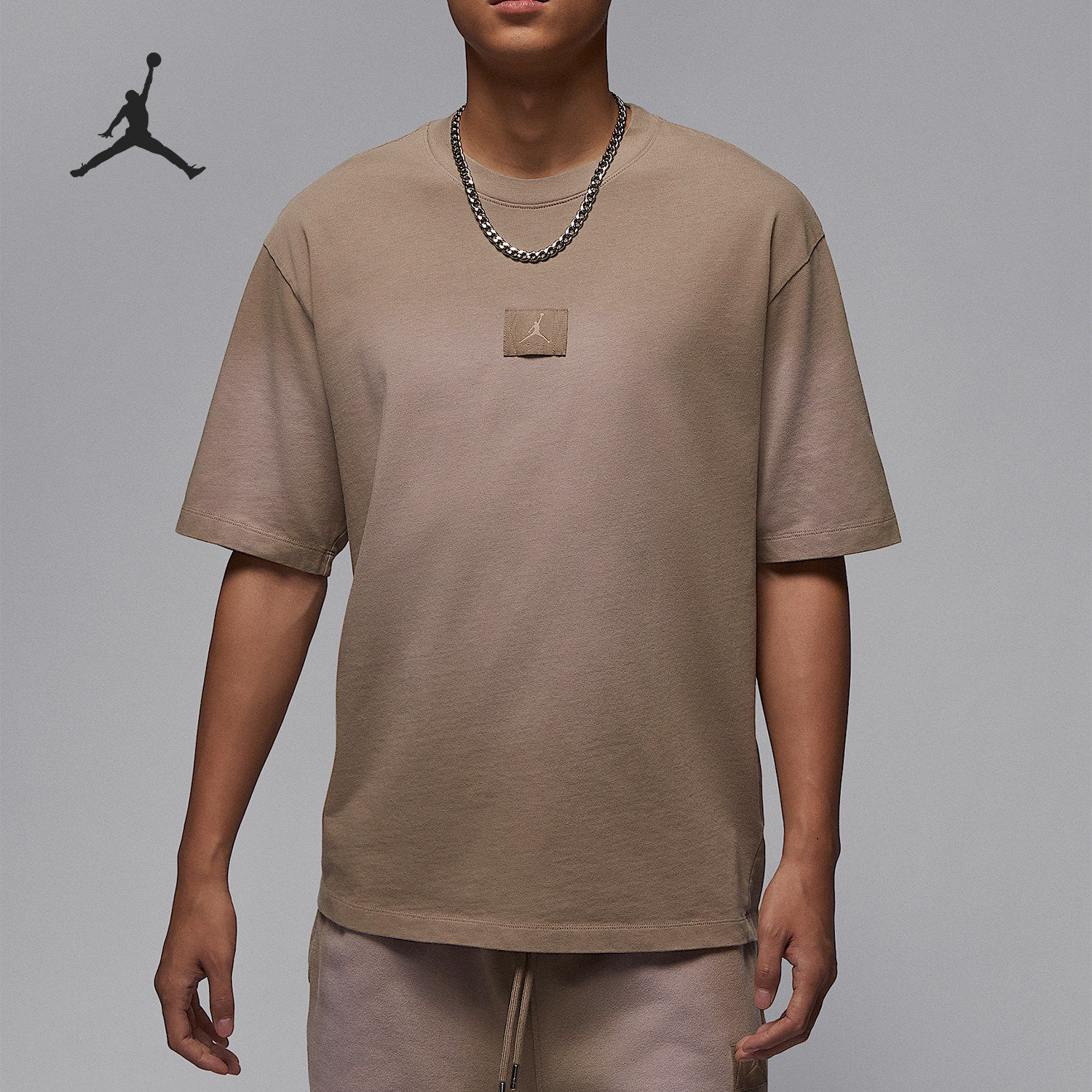 Nike/耐克正品JORDAN男士透气运动宽松休闲水洗T恤FZ1915-257