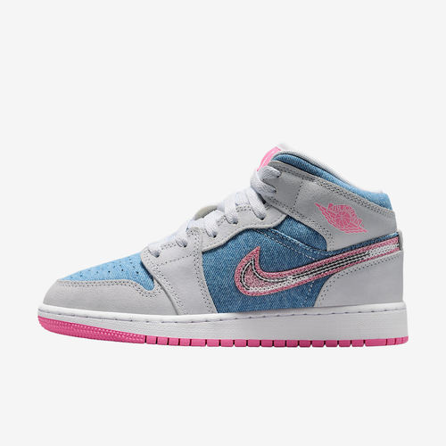 Nike耐克正品Air Jordan 1 Mid SE青少年中帮篮球鞋HQ1999-400