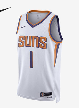 Nike/耐克正品22/23赛季菲尼克斯太阳队男子球衣FB1809-100