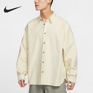 Nike/耐克正品2025秋季款男士翻领运动长袖衬衫HM9591-234