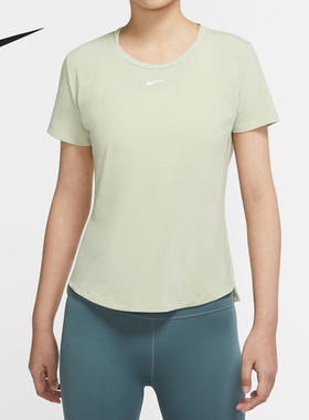 Nike/耐克正品DRI-FIT ONE LUXE女子圆领休闲短袖DD0619-371