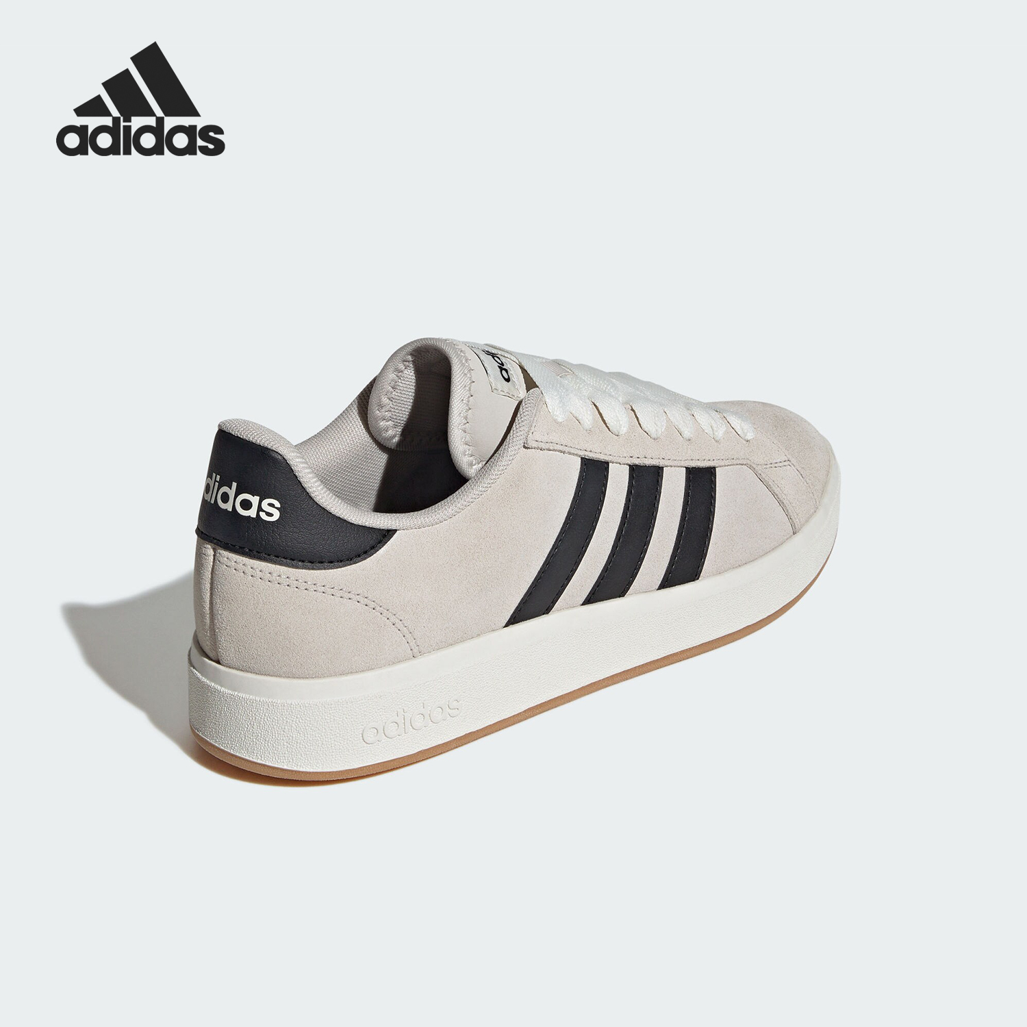 Adidas/阿迪达斯正品新款男士低帮耐磨运动休闲板鞋JR5544