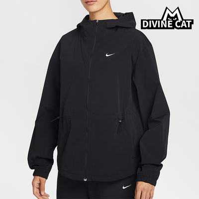 Nike/耐克正品春秋女士运动连帽简约宽松休闲夹克外套IF1167-010