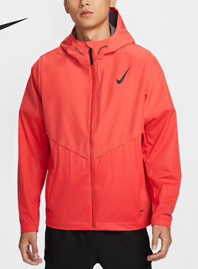 Nike/耐克正品运动男士时尚简约跑步连帽夹克外套FZ9040-696