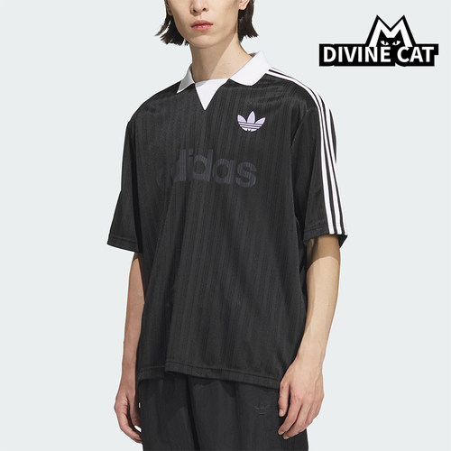 Adidas/阿迪达斯正品三叶草男士休闲时尚运动足球短袖T恤JX8980