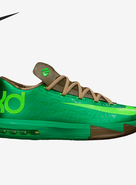 Nike/耐克正品KD 6 Bamboo男士缓震耐磨实战篮球鞋599424-301