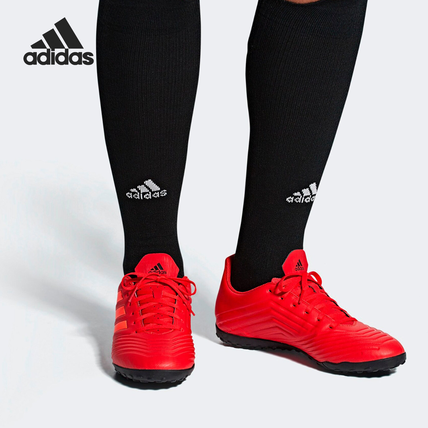 Adidas/阿迪达斯正品 PREDATOR 19.4猎鹰TF男子运动足球鞋 D97973