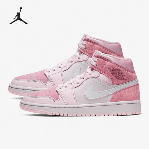 Nike/耐克正品Air Jordan 1 Mid 女士休闲板鞋 CW5379-600