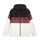 李宁正品 中国文化系列故宫联名男子舒适宽松保暖连帽棉服AJMW089