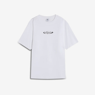 彪马正品 T恤633853 夏季 套头短袖 男女运动休闲宽松经典 Puma