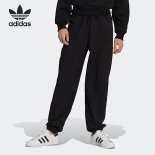 三叶草男子运动休闲宽松透气长裤 HM6496 阿迪达斯正品 Adidas