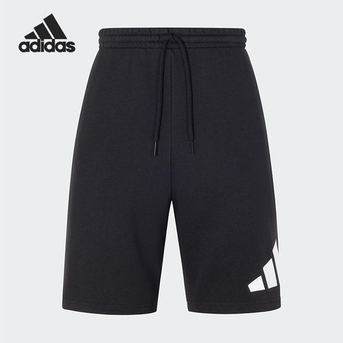 Adidas/阿迪达斯正品新款男士针织运动透气休闲短裤JY8567