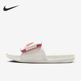 DV1033 Nike 女士轻盈缓震休闲运动拖鞋 2024新款 102 耐克正品