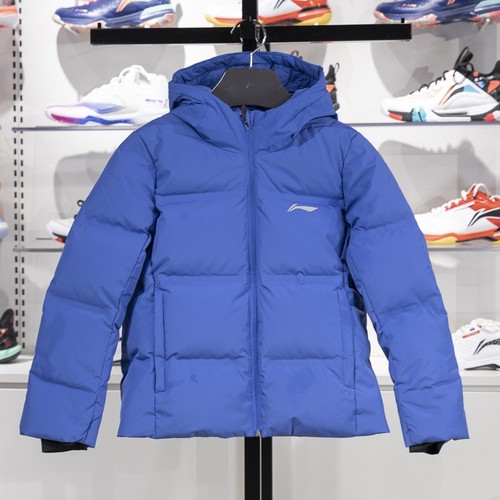 李宁正品男大童防风保暖羽绒服