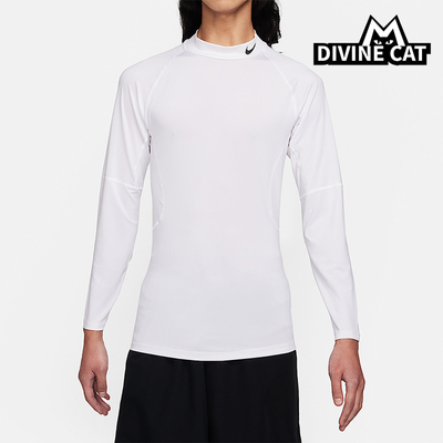 Nike/耐克正品春秋男士休闲简约运动健身透气长袖T恤FB7909-100
