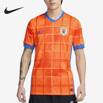 Nike/耐克正品2025春季新款男士足球运动透气球衣HM6171-819