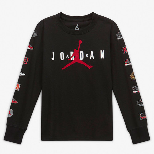 Nike/耐克正品春季JORDAN小童休闲运动长袖T恤HA5342-023