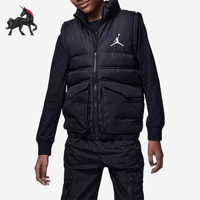 耐克正品大童保暖运动马甲