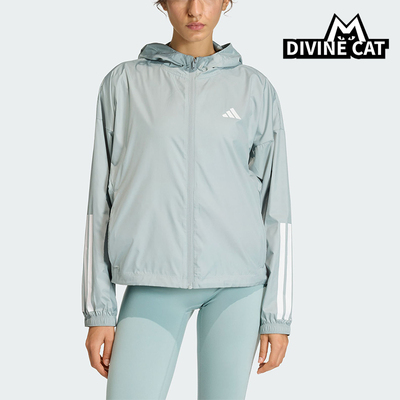 Adidas/阿迪达斯正品HYG WINDY女士时尚梭织连帽夹克外套KC7654