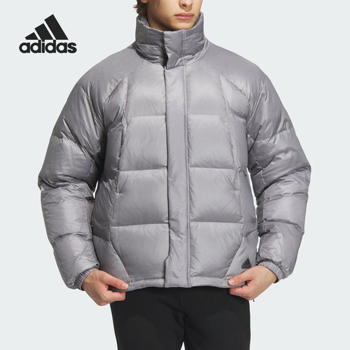 阿迪达斯正品男子运动羽绒服