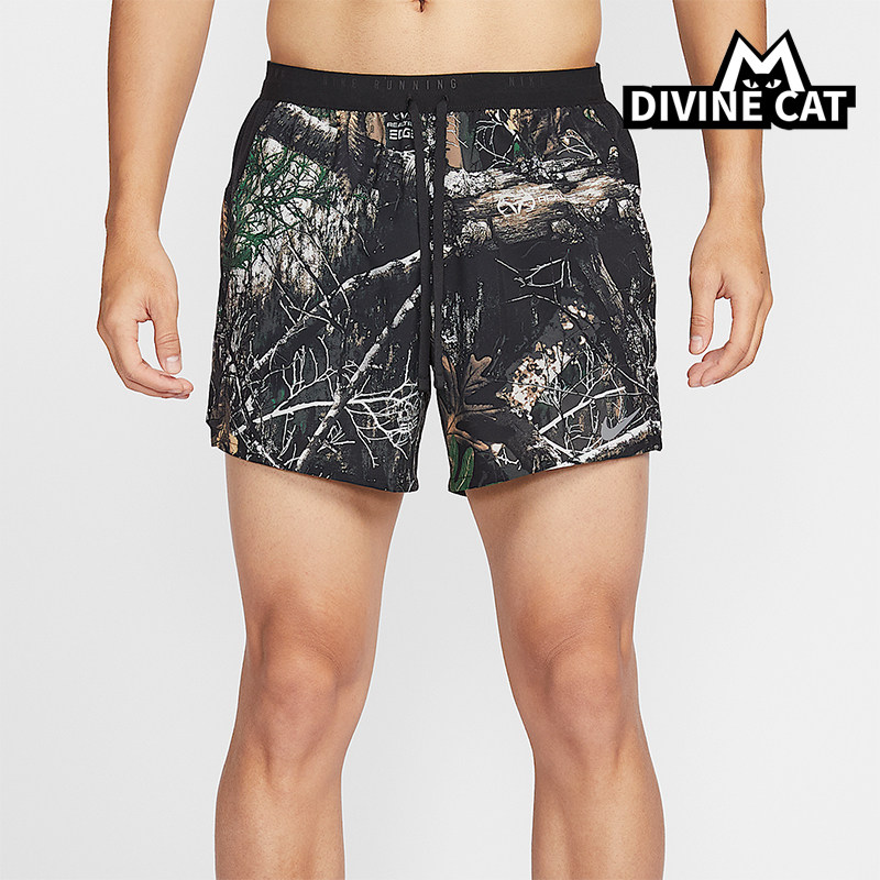 Nike/耐克正品夏季男士透气系带复古柔软亲肤休闲短裤IO7770-060 - 实物图
