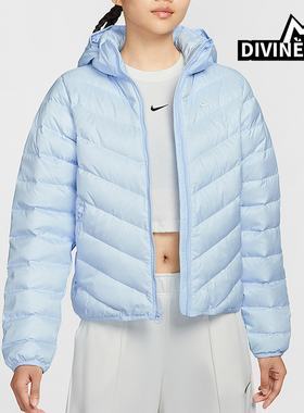 Nike/耐克正品冬季女士运动经典简约轻盈休闲羽绒服HV5106-441