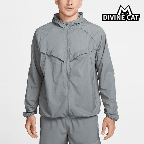 Nike/耐克正品Stride Repel UV男士连帽跑步运动外套HV4548-084