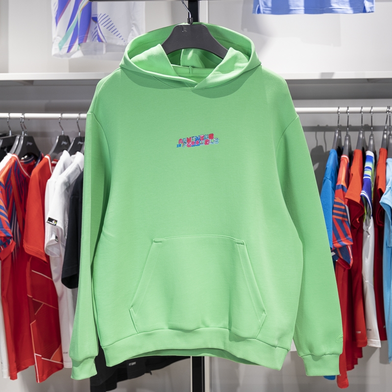 李宁正品男子潮流宽松连帽卫衣