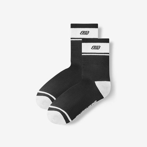 Skechers/斯凯奇正品四季款儿童日常中筒袜一双装L125M071-002K