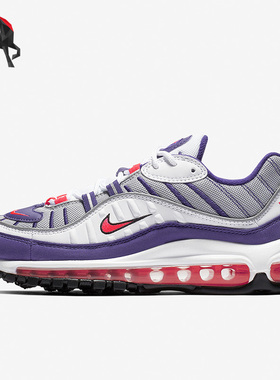 Nike/耐克正品春夏AIR MAX 98 女子运动气垫跑步鞋AH6799-110
