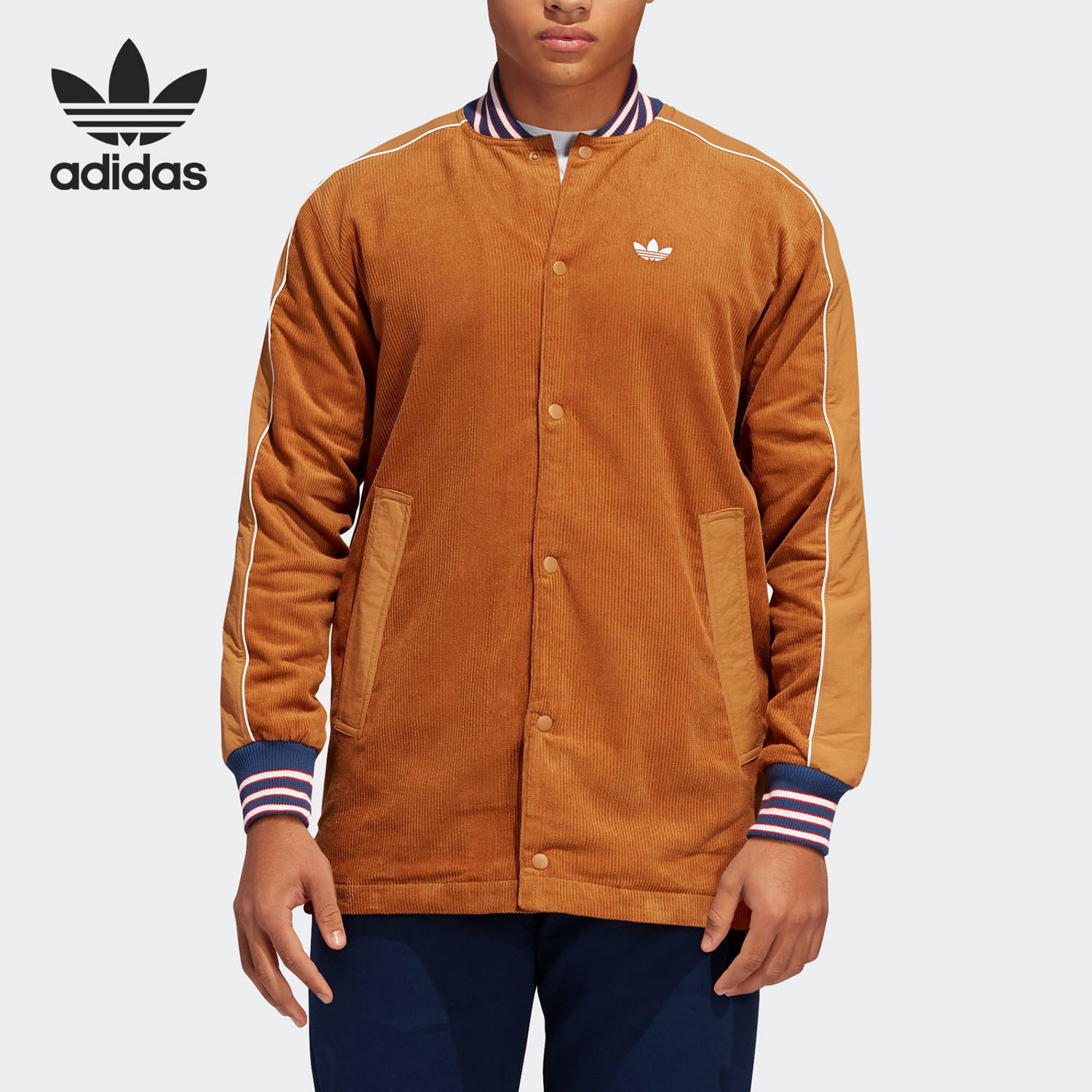 阿迪达斯正品男子运动外套