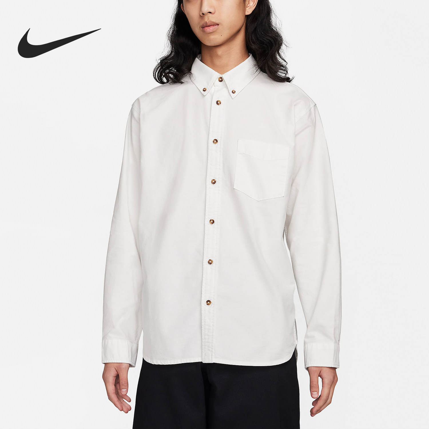 Nike/耐克正品当季新款男士宽松休闲纽扣衬衫外套FN3126-121,运动服/休闲服装,运动茄克/外套,淘宝优惠券,粉丝福利购,淘宝优惠卷