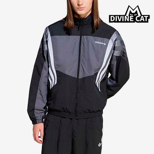 Adidas/阿迪达斯正品男士开衫常规长袖运动宽松外套KS8326