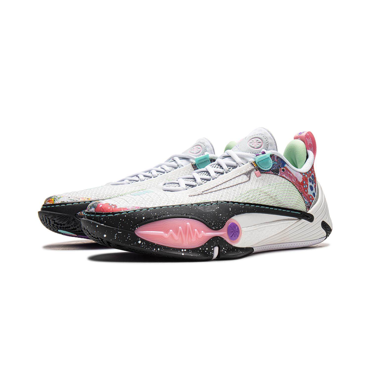 李宁正品韦德全城14男子缓震耐磨透气运动训练实战篮球鞋ABAW001