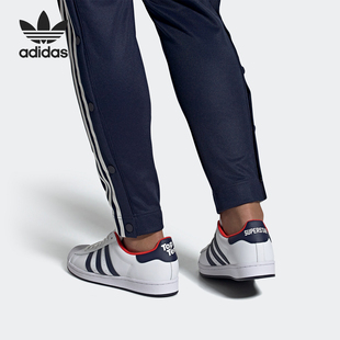 Adidas 三叶草SUPERSTAR男女致敬球场款 休闲鞋 FV8270 阿迪达斯正品