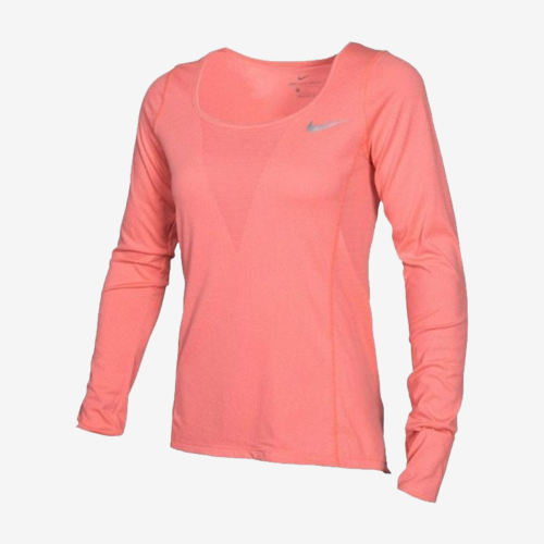 Nike耐克正品Zonal Cooling Relay女长袖印花运动T恤938435-808