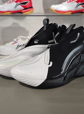 李宁正品反伍BADFIVE男子缓震回弹支撑中帮篮球外场鞋ABFU031-1