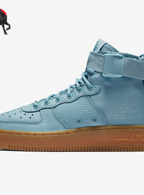 Nike/耐克正品SF AF1 MID 女子GS大童高帮运动休闲板鞋AJ0424-401
