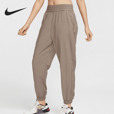 Nike/耐克正品2025春季女士跑步训练梭织运动裤HJ1051-233