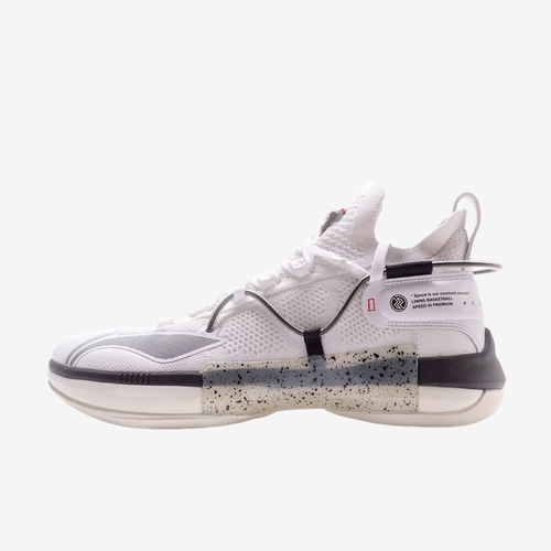 李宁正品闪击6男子缓震耐磨防滑低帮系带篮球鞋ABAP071-U