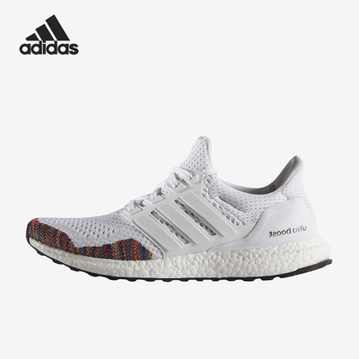 Adidas/阿迪达斯正品Ultra Boost Rinbow LTD男女跑鞋AQ5558