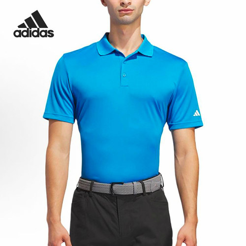 Adidas/阿迪达斯正品夏季男士翻领经典复古短袖POLO衫IU4436