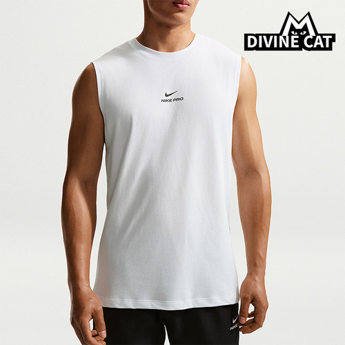 Nike/耐克正品NikePro速干无袖训练上衣经典训练背心IM4900-100