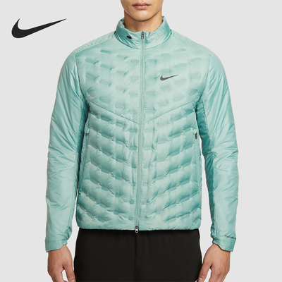 Nike/耐克正品秋冬男士保暖拼接训练拉链羽绒夹克FB7557-017