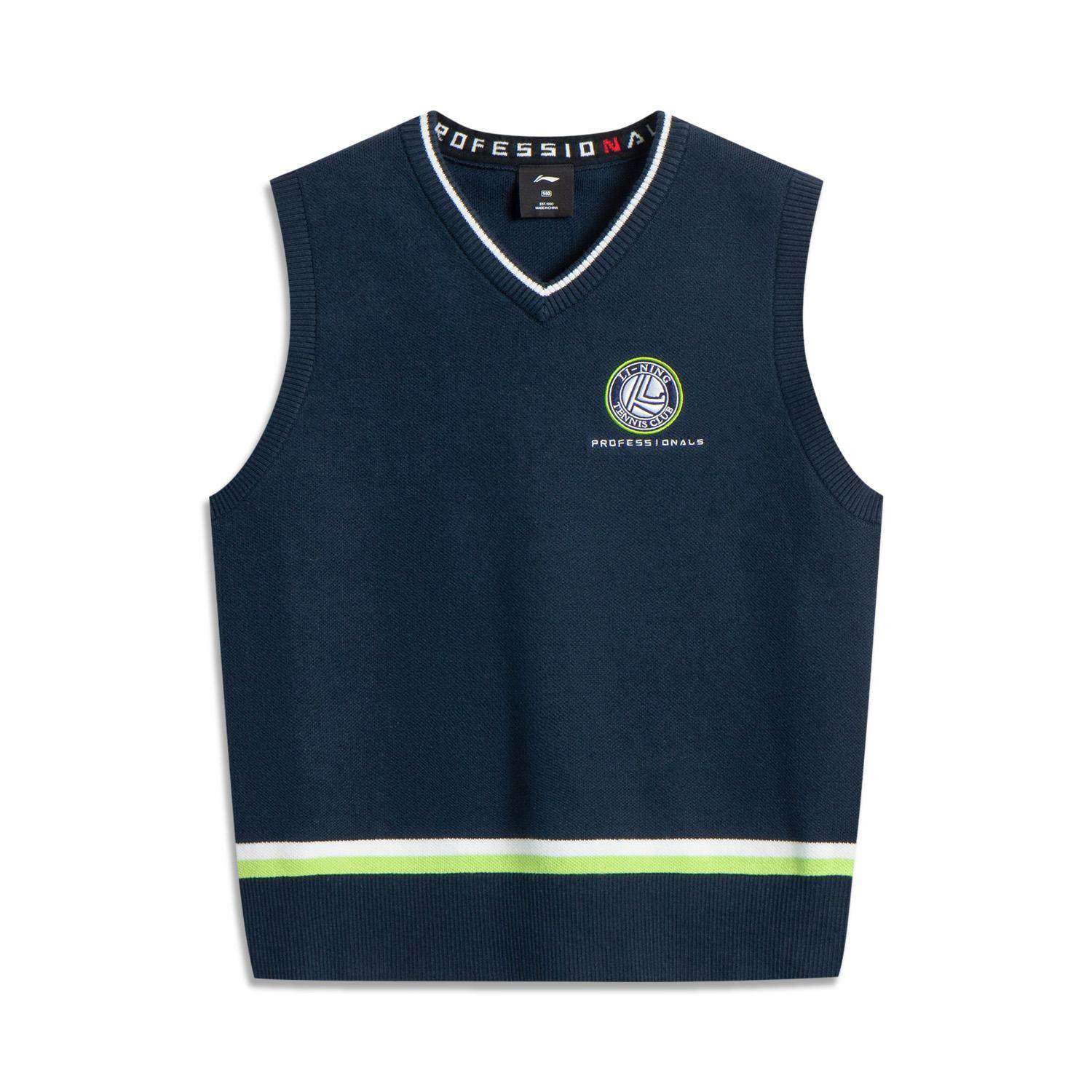 李宁正品网球系列大童户外休闲运动训练V领无袖背心编织衫YMVV005,童装/婴儿装/亲子装,T恤,淘宝优惠券,粉丝福利购,淘宝优惠卷