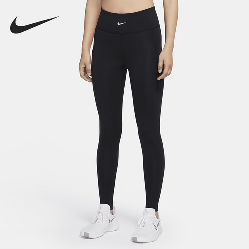 Nike/耐克正品Pro Stealth Luxe女士健身跑步长裤CU5803-010