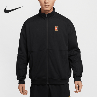 Nike/耐克正品2025年新款男士网球运动宽松外套FZ6926-010